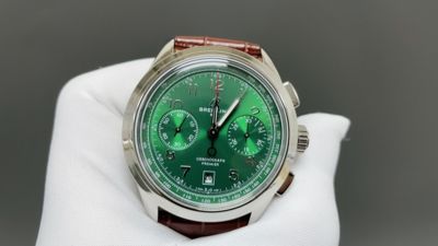  Breitling PREMIER B01 CHRONOGRAPH42  7750 Automatic Movement Green 42mm Watch